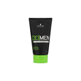 Schwarzkopf Professional 3D Men Strong Hold Gel 150ml